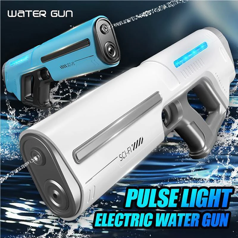 Pistola de agua eléctrica para niños – Alta capacidad verano - imagen 4