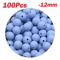 100pcs Pastel blue
