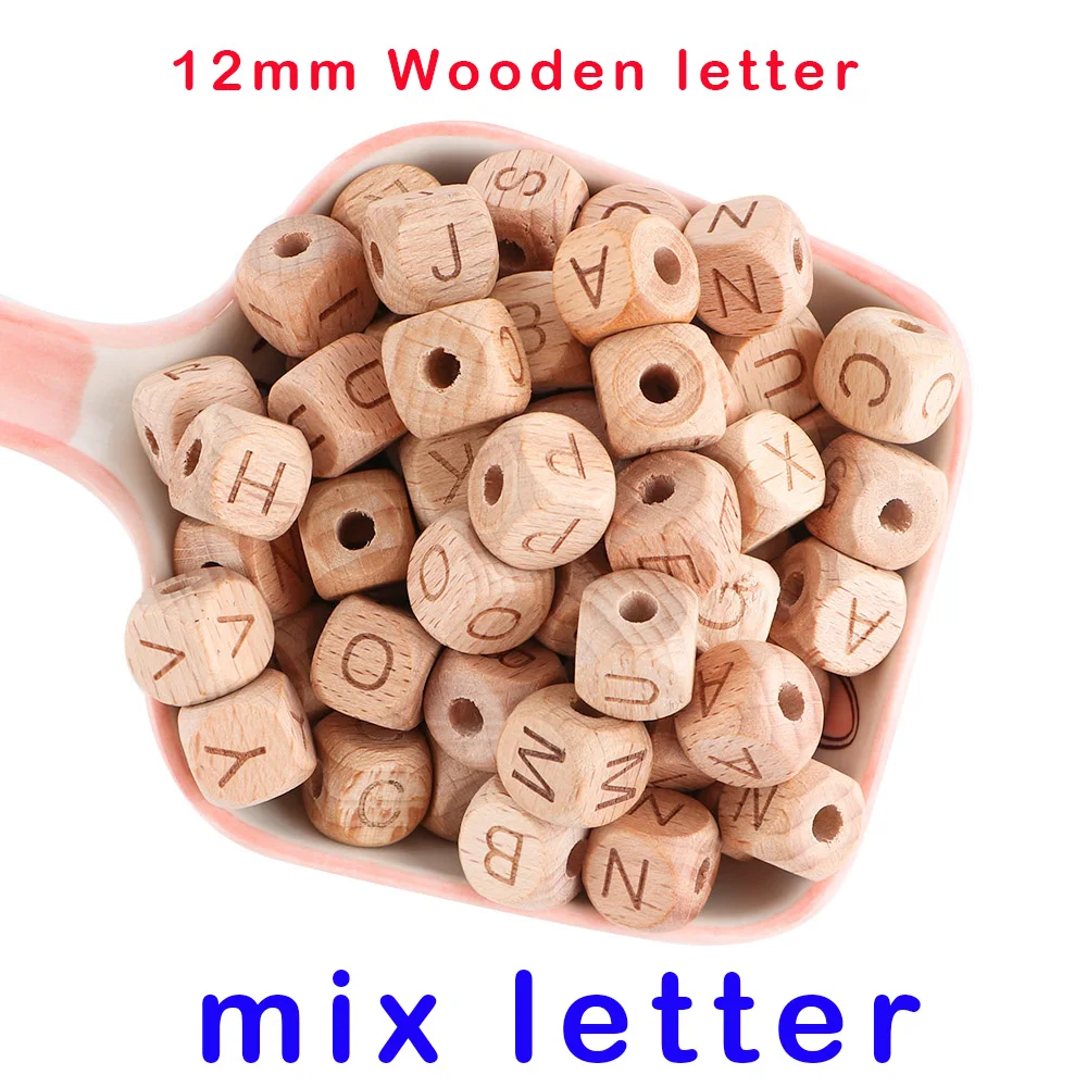 12mm letter mix