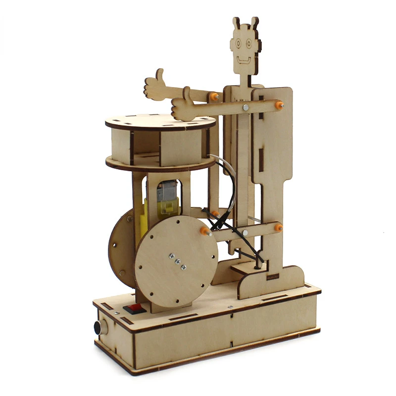 Baterista máquina controlada voz - Vista principal completa