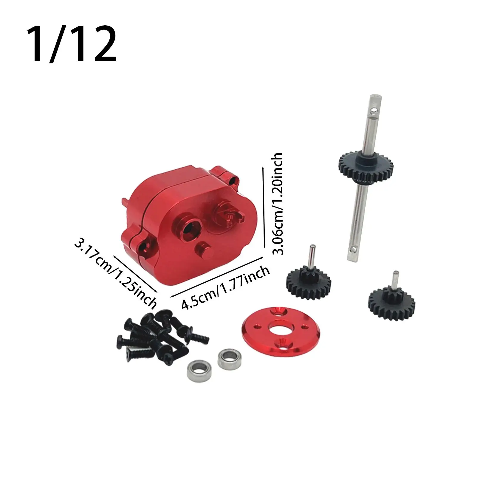 1/12 RC Car Medium Wave Box Easy to Install Professional Replacements Parts Upgrade Accessories for MN82 MN168 MN78 LC79 Crawler