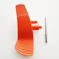brake pedal-orange