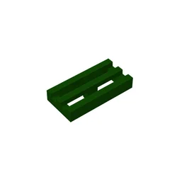 Bloques de construcción ranurados 1x2 - Set educativo para niños