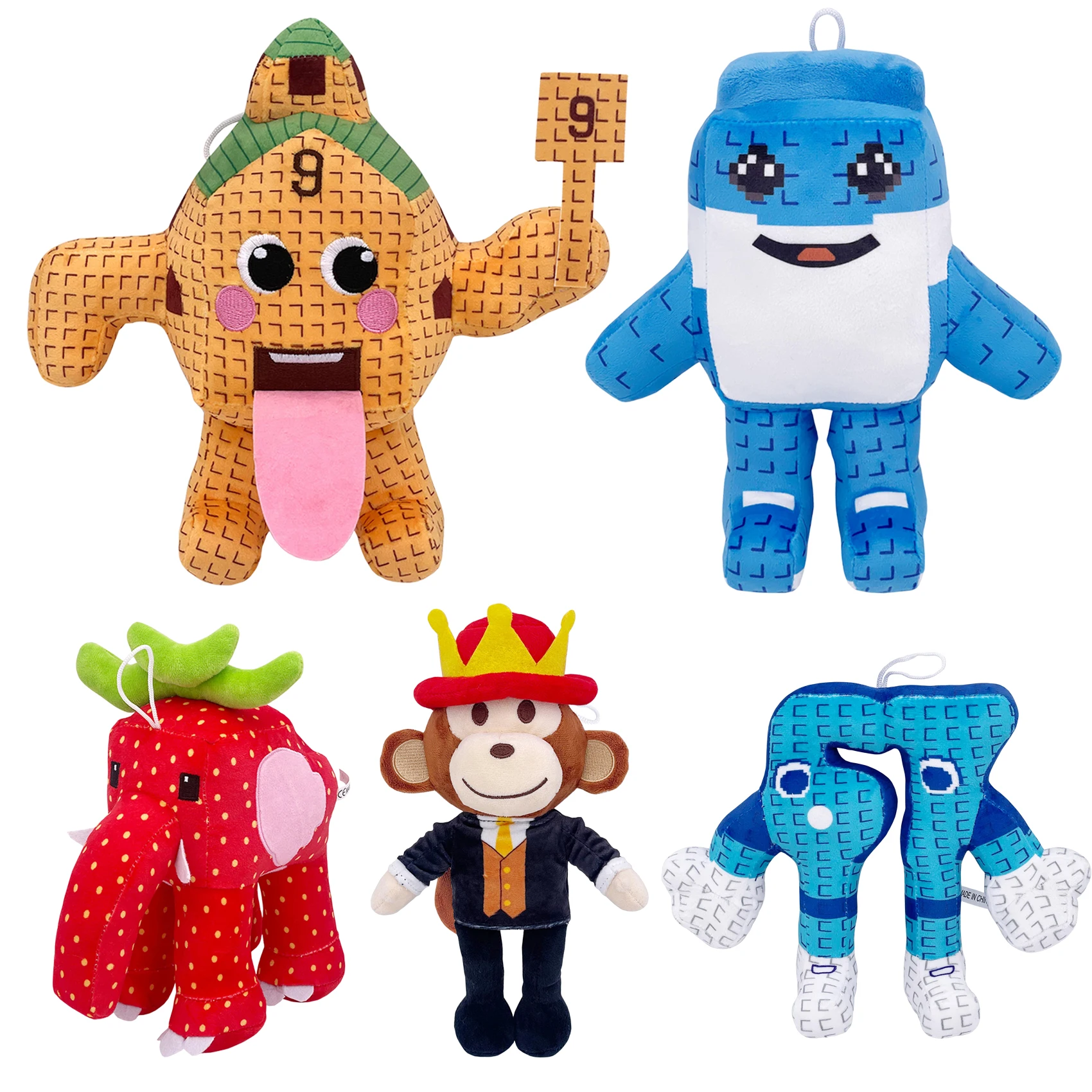 Robar un Brainrot juego muñeco de Peluche de juguete de dibujos animados lindo suave Chuy Peluche decoración de la habitación muñeco de Peluche juguete regalos de navidad