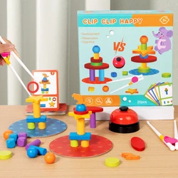 Juego Montessori de madera – Rompecabezas de equilibrio para dos