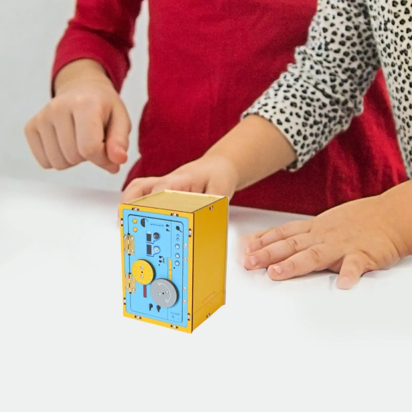 DIY Science Experiment School Projects Activities Training Toy Handmade Craft Mechanical Password Box Mechanical Code Box Kits