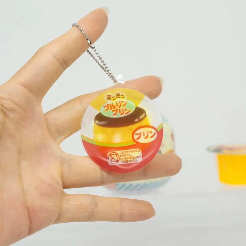 J-DREAM cápsula de juguete, Mini colgante de pudín de gelatina suave, modelo de muñeca, juguetes para recoger adornos, regalos para niños - imagen 4