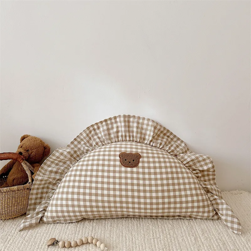 Almohada anticolisión de algodón para bebés – Multifuncional y extraíble