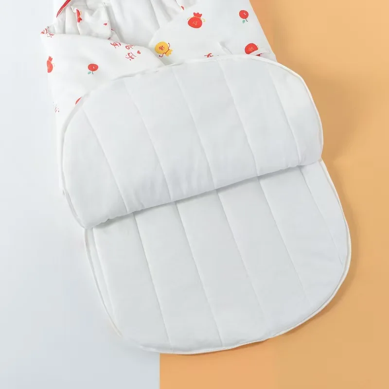 Manta de algodón para recién nacido – Estampado primavera - imagen 4
