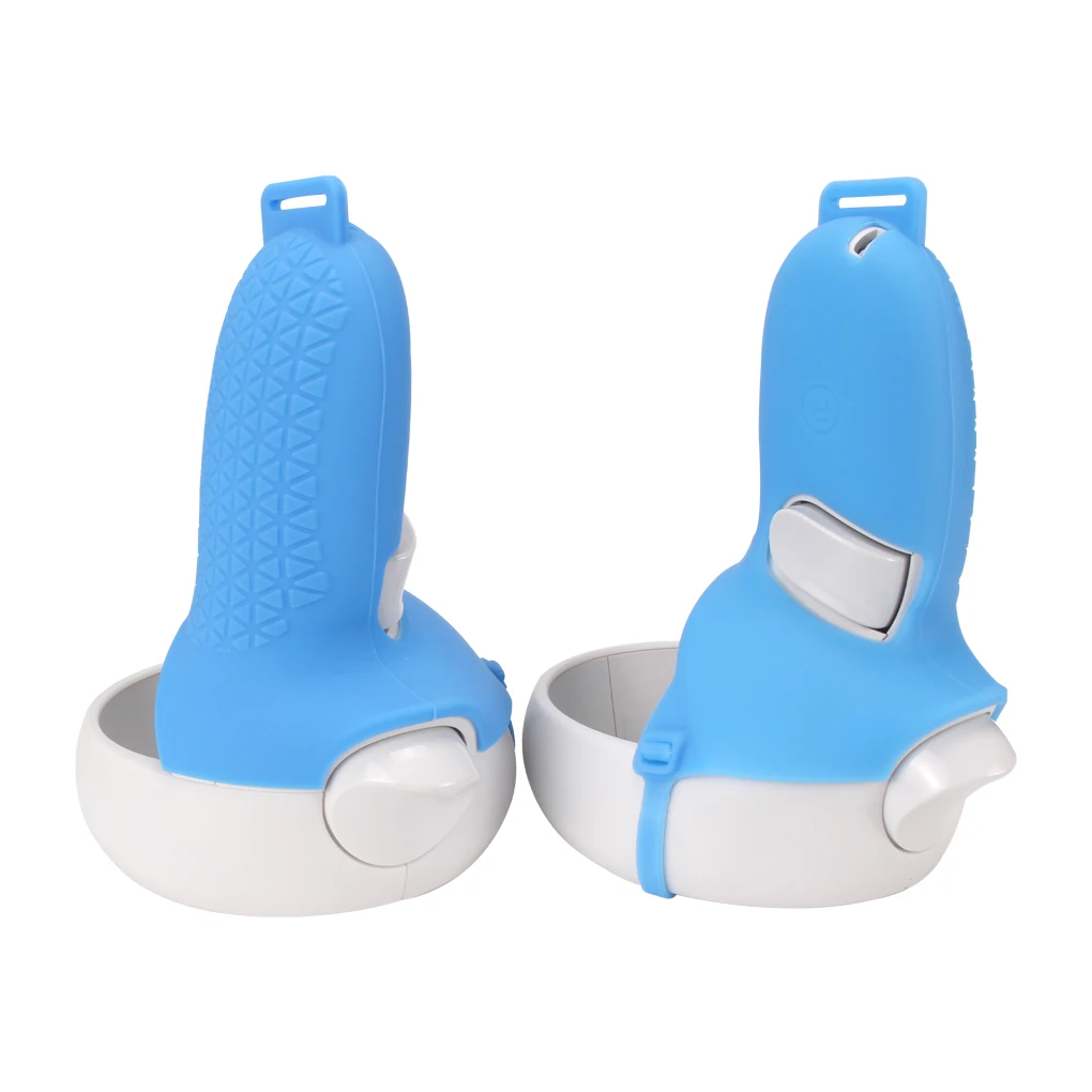 Cubierta de silicona para MANGO de VR, cubierta protectora para controlador de medio controlador, para Oculus Quest 2 - imagen 4