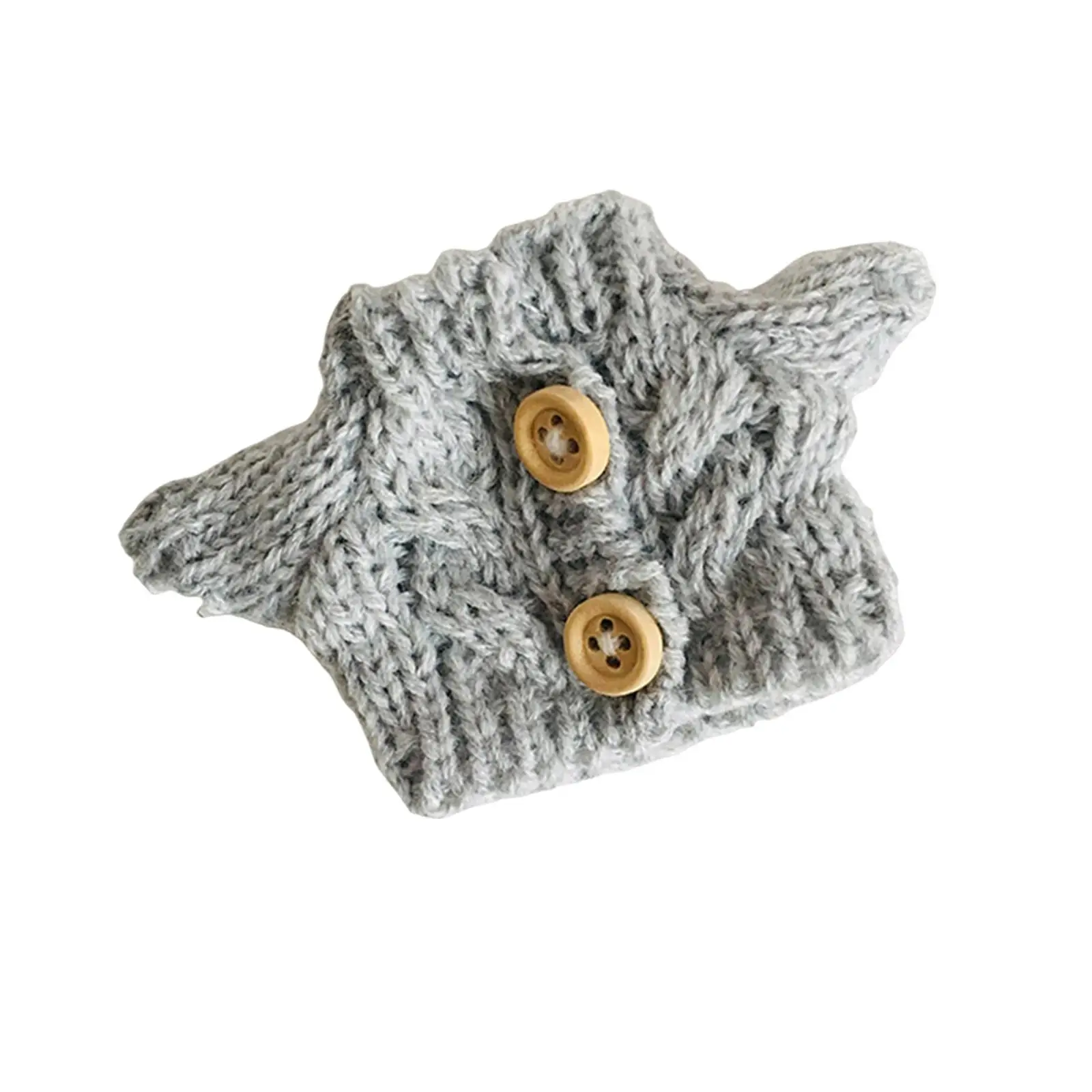 Cloth Doll Sweater Soft Handmade Doll Accessories Fashion Doll Dress up Accessories for 17cm Pendant Doll Dress up Accessories
