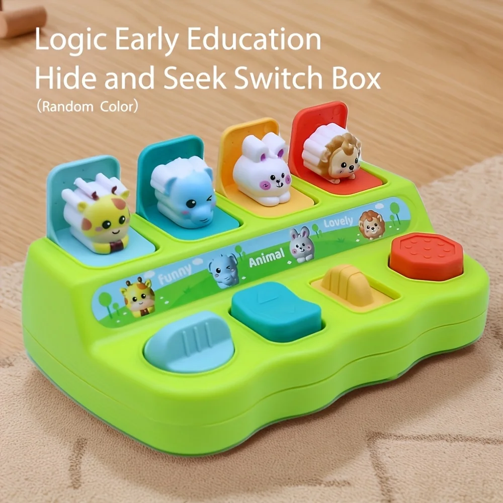 Juguete de activación y aprendizaje de animales: juego interactivo de reconocimiento de color, adecuado para niños mayores de 18 meses - imagen 4