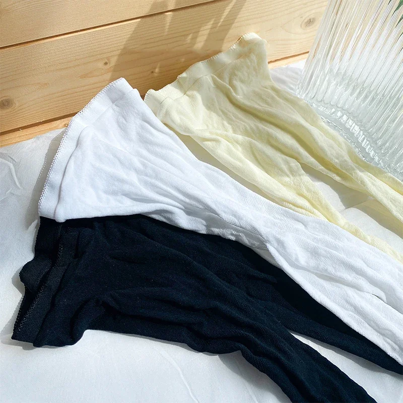 Pantimedias de malla transpirable huecas finas de verano, mallas de princesa de encaje blanco y negro, calcetines para niños y niñas, accesorios para bebés - imagen 5