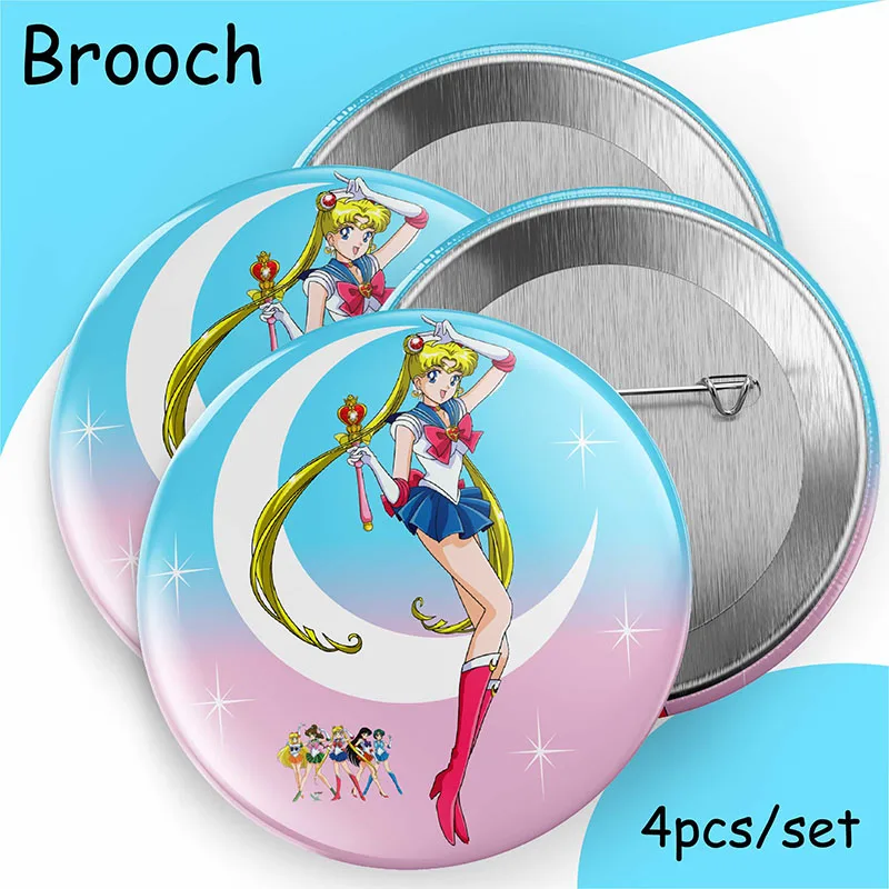 Brooch 4Pcs 2