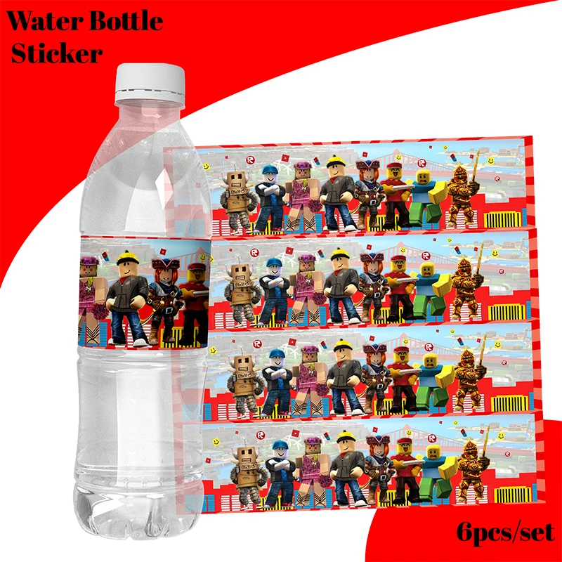 Bottle label 6pcs 2