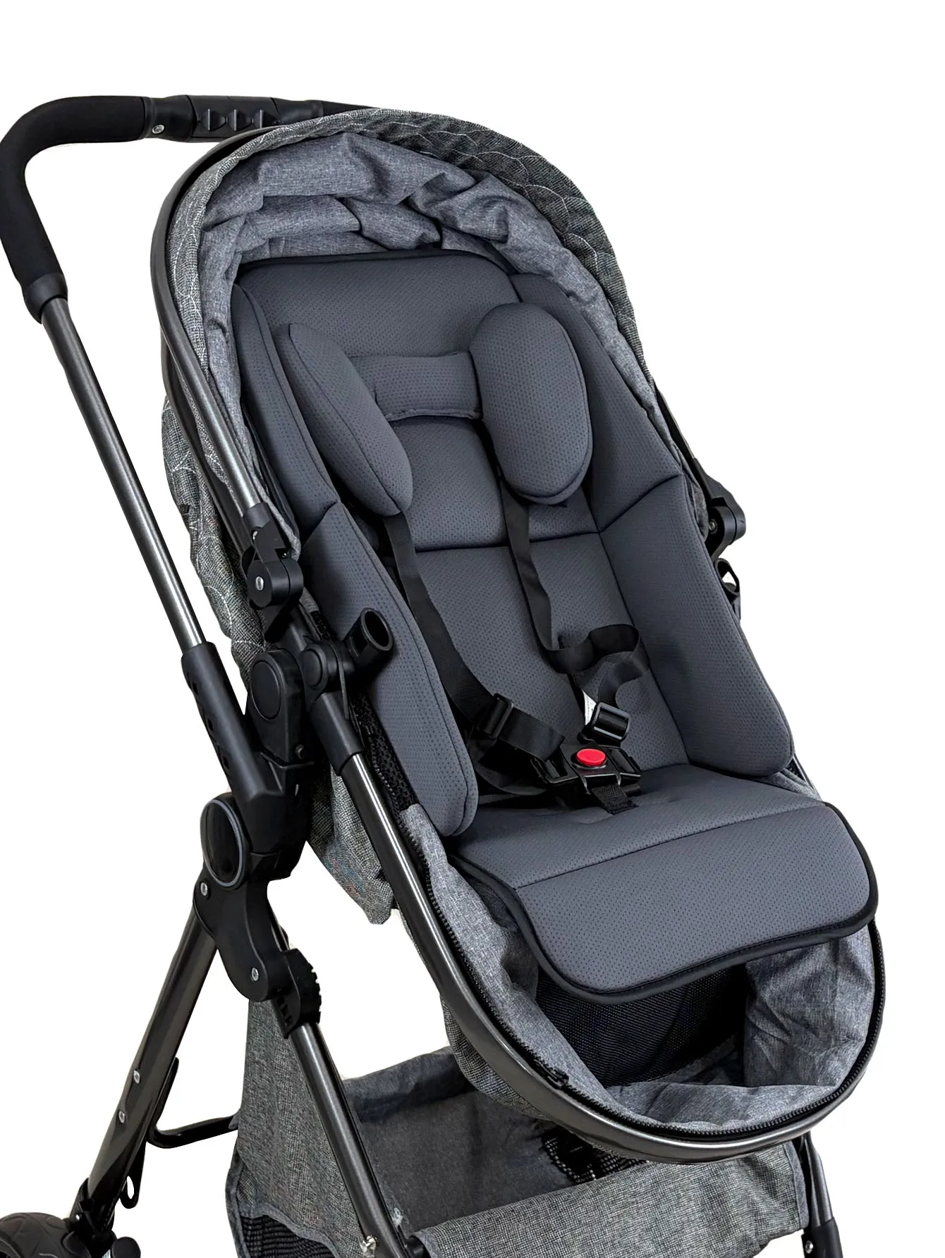 Cojín universal para asiento de cochecito de bebé, compatible con Uppababy Vista V2, V3 Cruz V2, 2 en 1, inserto cómodo para recién nacidos y niños pequeños - imagen 2