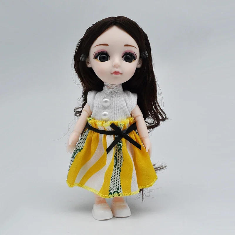 Muñeca articulada BJD con vestido y zapatos – Regalo para niña - imagen 4