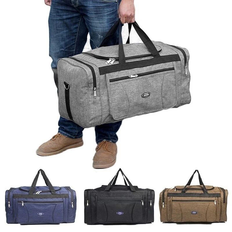 Bolsa de viaje Oxford impermeable – Gran capacidad para negocios y fin de semana - imagen 2