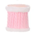 bright pink scarf
