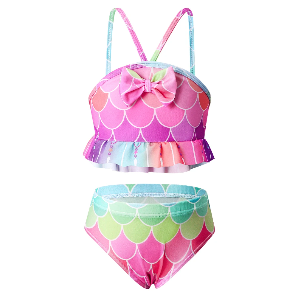 Bañador sirena niña personalizado – Bikini veraniego de playa - imagen 5