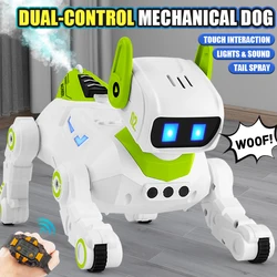 Perro Robot RC Interactivo – Sonido, Pulverizador y Juguete para Niños