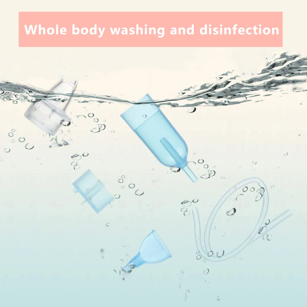 Aspirador nasal para niños Limpiador nasal de succión Herramienta de succión Succión protectora para la boca del bebé Tipo de aspirador de succión para cuidado de la salud Dropship. - imagen 2