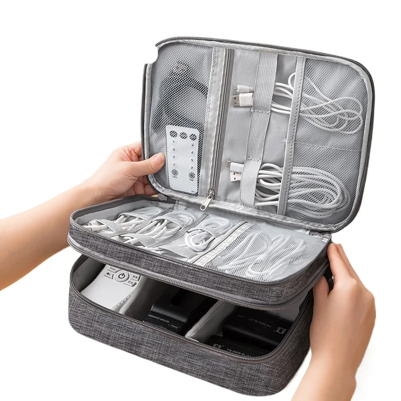 Bolsa organizadora para accesorios del bebé, cables y auriculares - imagen 2