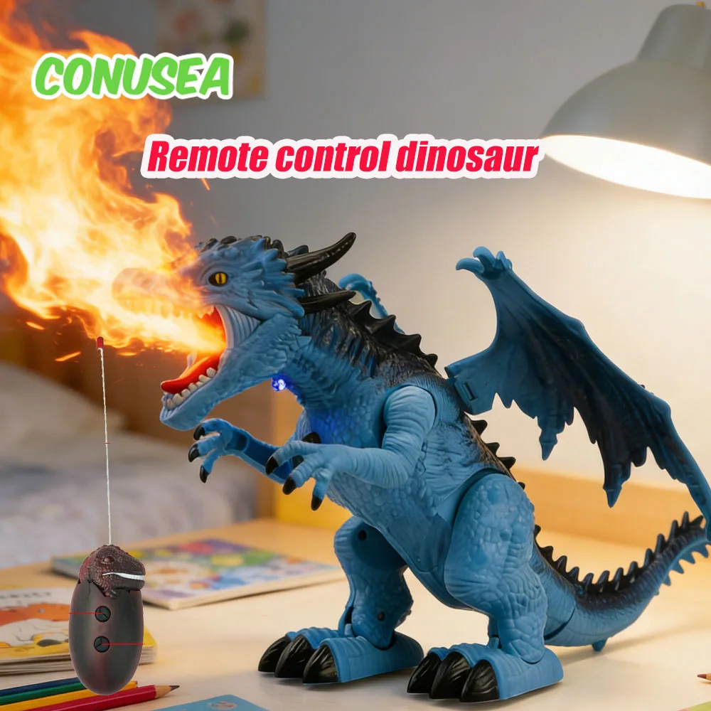 Spitfire Dinosaurio robot teledirigido con LED – Juguete educativo - imagen 2