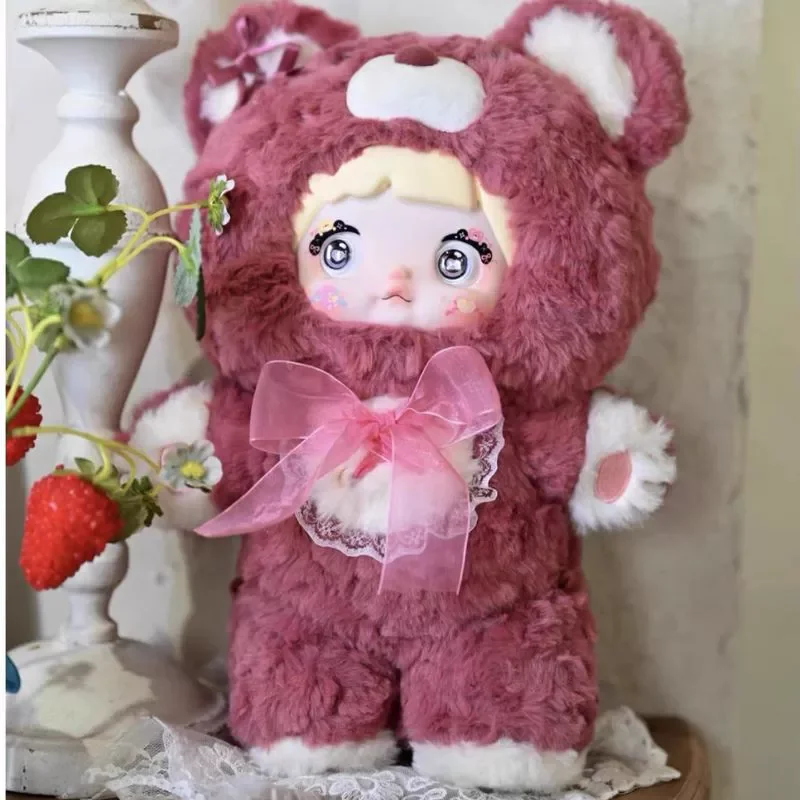 Nommi 400% caja ciega Goodnight Bear Series Kawaii muñecas de vinilo decoración de habitación colección adornos caja misteriosa juguetes regalos de navidad - imagen 4