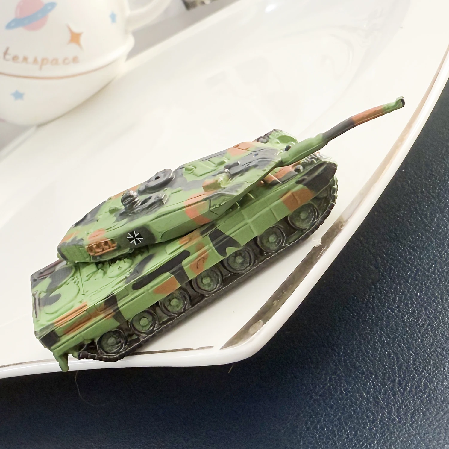 3 unids/lote escala plástico modelo 91 tanque coleccionable estatuilla regalo de Navidad - imagen 4