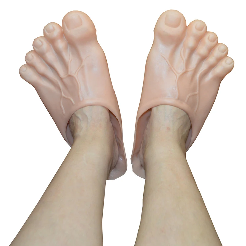 Zapatilla divertida para hombre y mujer, calzado a la moda para exteriores, zapatillas de playa para parejas, juego de rol, sandalias increíbles de Bigfoot de The Hulk - imagen 2