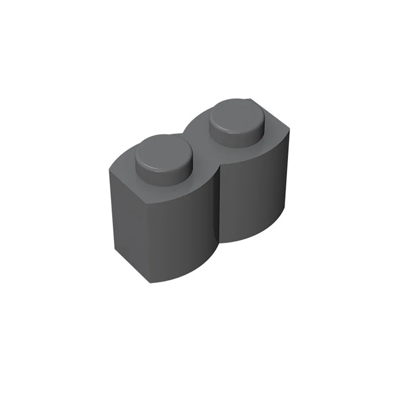 20 piezas MOC 30136 ladrillo modificado 1x2 perfil de registro palisada piezas de bloques de construcción DIY piezas de tecnología educativa Juguetes - imagen 2