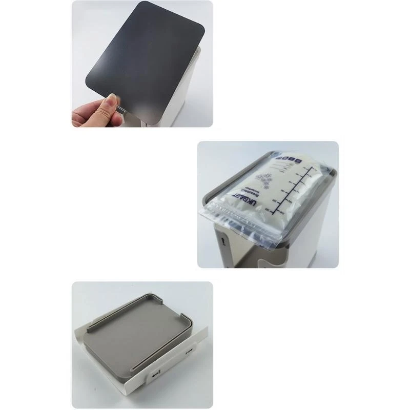 M76C Caja contenedor almacenamiento leche materna portátil PP Organizador para enfermería Madre - imagen 3