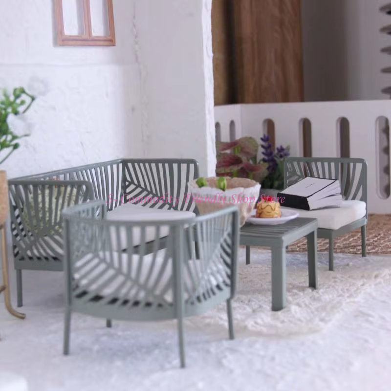 Metal 85AE Silla para casa de muñecas – Decoración habitación niños - imagen 2