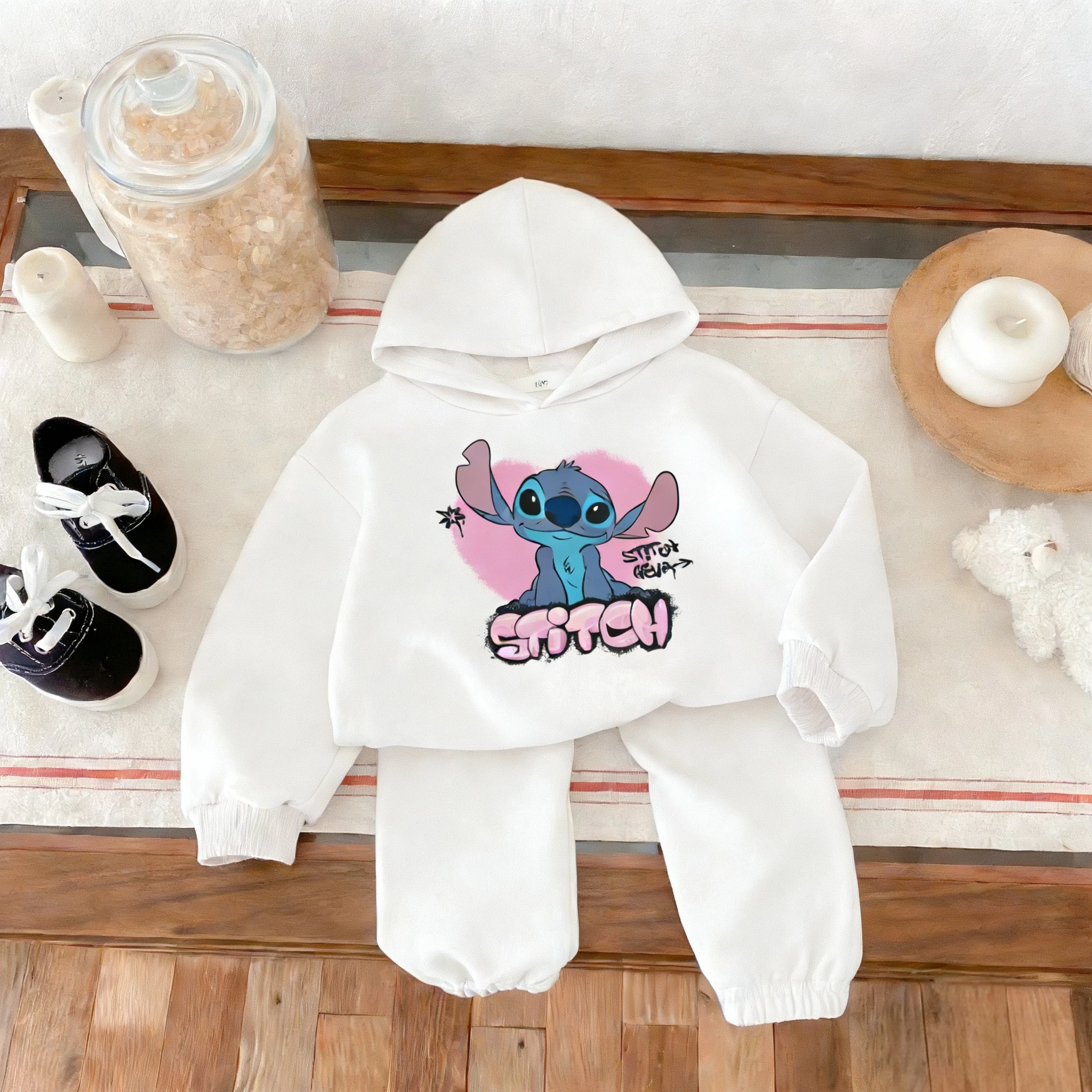 Conjunto de Ropa Infantil de Boutique, Sudadera con Capucha y Pantalones Deportivos de Primavera, Trajes de Dos Piezas, Ropa Infantil, Chándales Casuales para Niña, Traje de Manga Larga - imagen 2