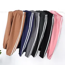 Pantalones deportivos infantiles cómodos, elegantes para niño y niña
