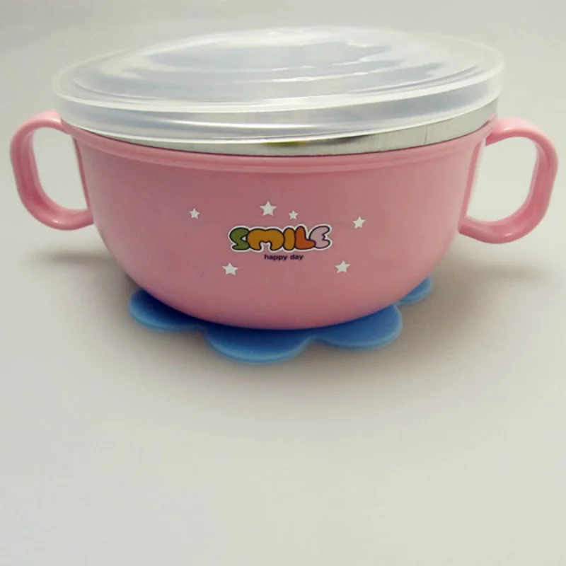 Ventosa en forma de fruta para bebé, tazón, plato, vajilla, ventosa, dispositivo fijo, evita que el bebé voltee la vajilla - imagen 3