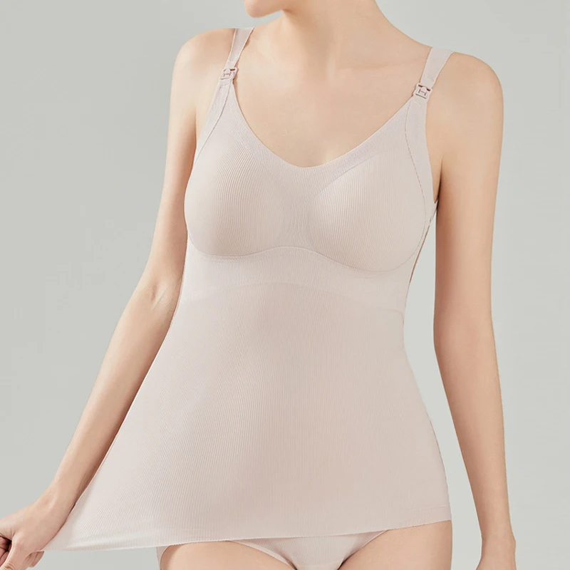 High Quality Breathable Sweat-Wicking Women Maternity Sports Yoga Tank Tops Clothes Nursing Vest Shirt for Pregnant Women - imagen 5