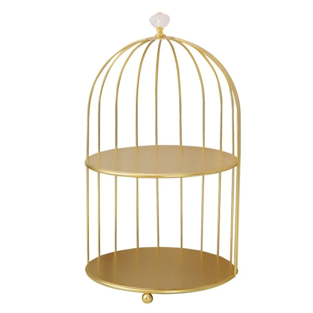 Jaula para pájaros con soporte de hierro – Impermeable y antiherrumbre