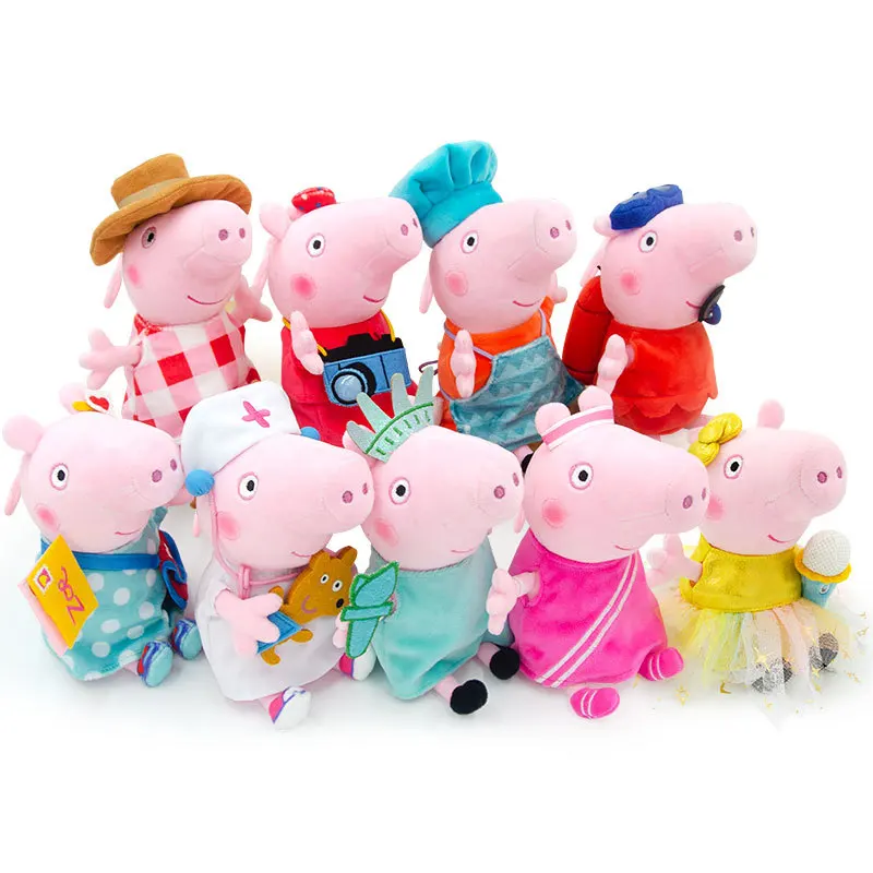 Llavero Peppa Pig de peluche suave – Regalo ideal para niños - imagen 2
