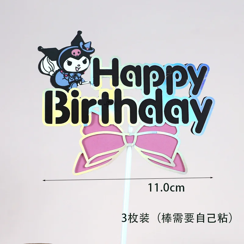 cake topper 3-3pcs