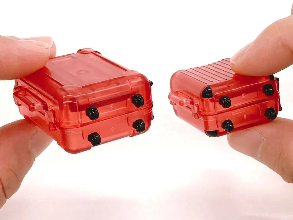 Juguetes de cápsula de Tarlin, Maleta colorida part.2, equipaje kawaii, gimmicks, miniaturas de casa de muñecas para 1/12, figuras de muñecas - imagen 4