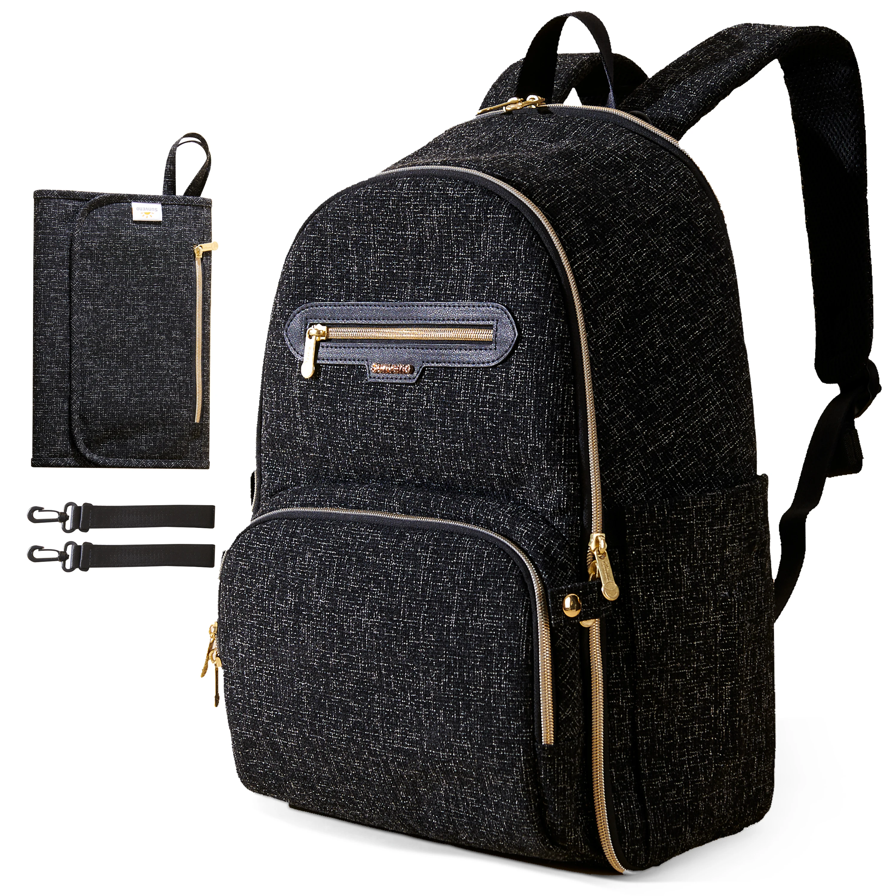 Sunveno – Mochila portabebés con cambiador integrado para padres