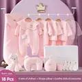 18 pcs pink thick
