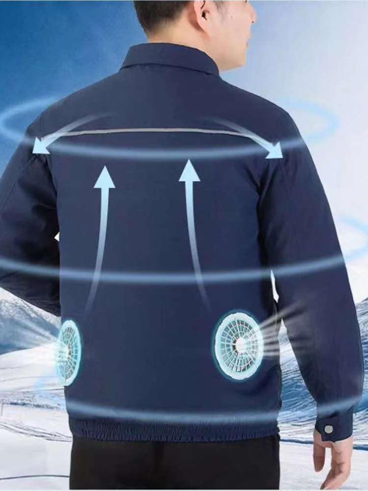 Ventilador portátil exterior para verano con brisa refrescante - imagen 2
