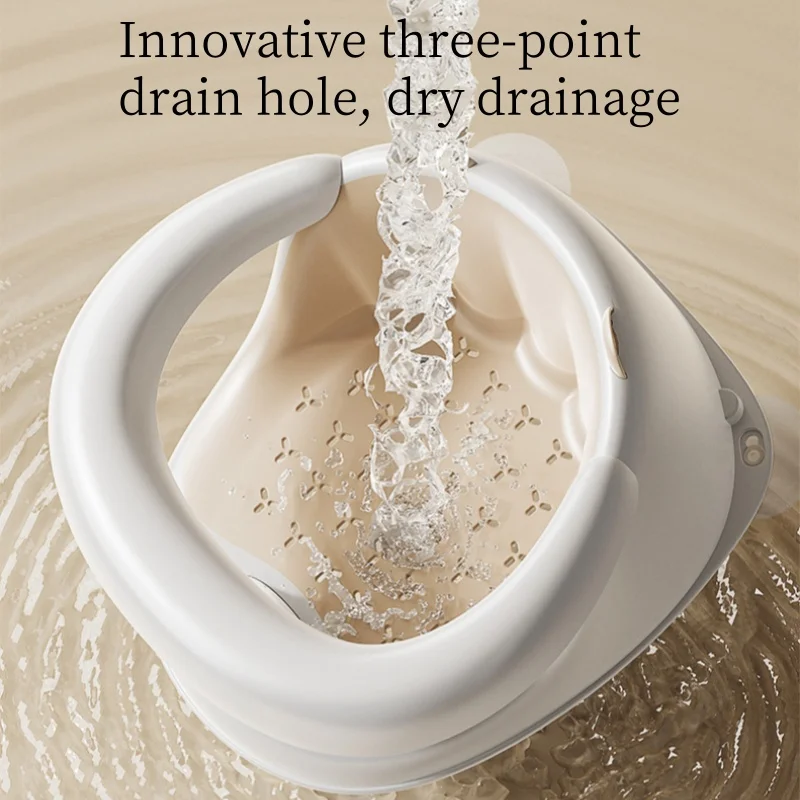 Asiento pequeño para baño de bebé, taburete de baño rodeado por asiento, baño antideslizante para niños, puede sentarse el baño para aprender, asiento, silla - imagen 5