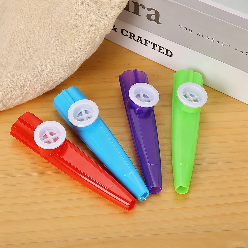 Colores surtidos 5/10/15/20 piezas Kazoo flauta silbato boca Kazoos armónica para principiantes regalo de cumpleaños Festival fiesta recuerdos ZYF - imagen 4