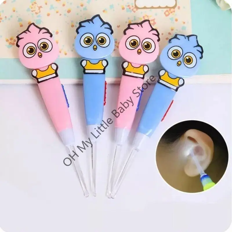 Removedor cera para los oídos con iluminación LED, tapones para los oídos luminosos extraíbles, Herramientas limpieza - imagen 2