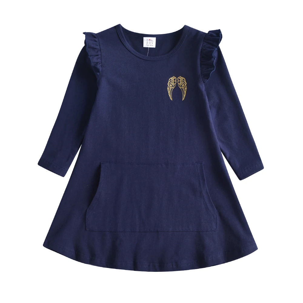 Vestido DXTON visto de lado mostrando el corte A