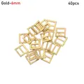 Gold-6mm 40pcs